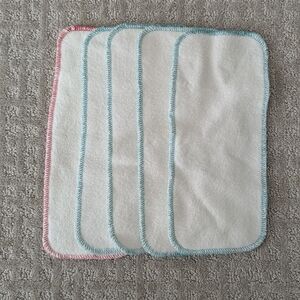 5x AMP Hemp Cloth Diaper Boosters